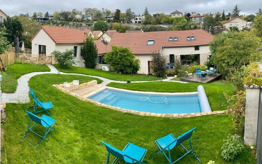דיז'ון Proche Centre Ville, Gite 4 Etoiles Avec Piscine מראה חיצוני תמונה